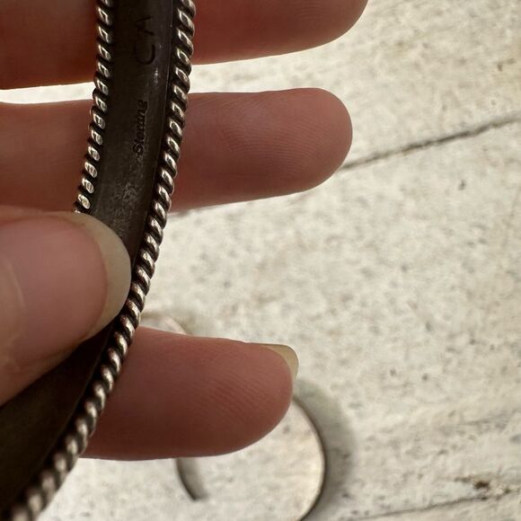 Vintage Lot Of 4 Solid Sterling Cuff Bracelets - Picture 11 of 14